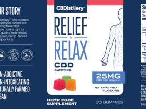 Cbdistillery Relax Gummies