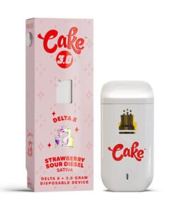 cake d8 3g disposable strawberry sour diesel new 1 1